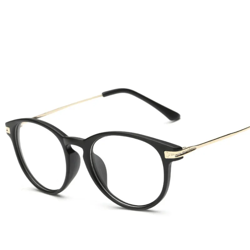 

GLTREE Classic Metal Frame Female Myopia Glasses Men Myopia Glasses Finished Frame With Degree Myopia Mirror -1.0 to -6.0 GN12