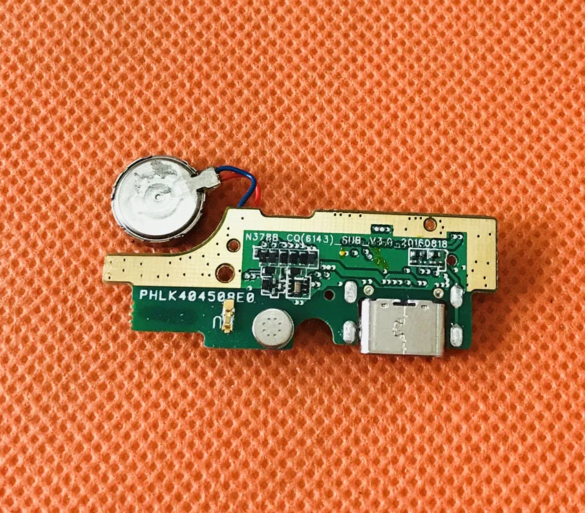 Б/у оригинальная зарядная плата с USB разъемом+ микрофон для Cubot CHEETAH 2 MTK6753 Octa Core 5,5 дюйма FHD