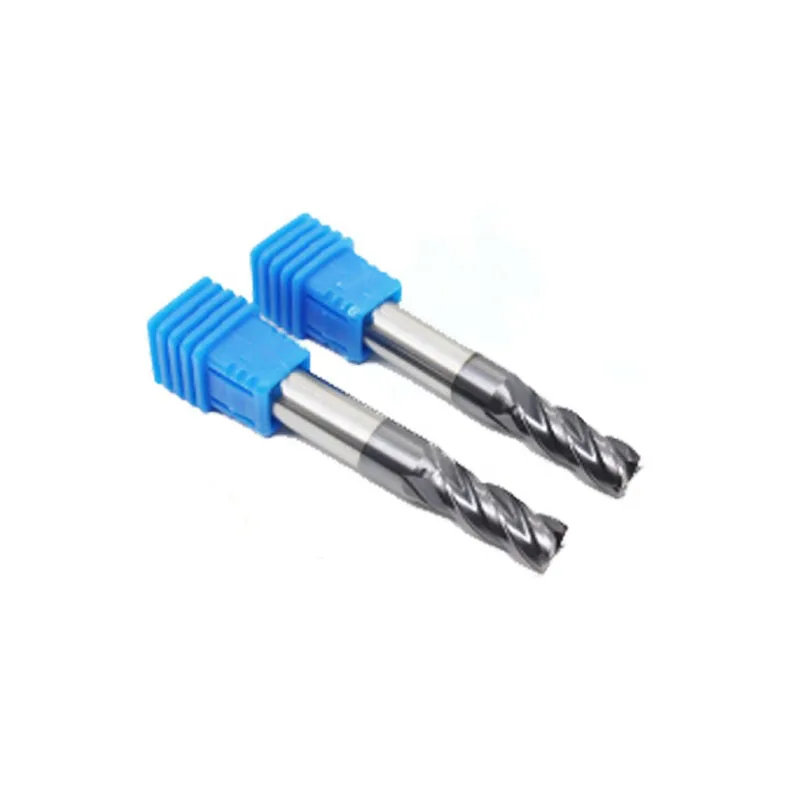 LIVTER 4 Flutes Carbide Square End Mill CNC Milling Cutter Cutting Tools |