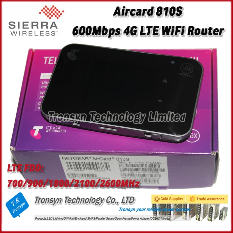 Новое поступление Оригинальный разблокированный Netgear 600 Мбит/с Aircard AC810S 4G LTE Cat11