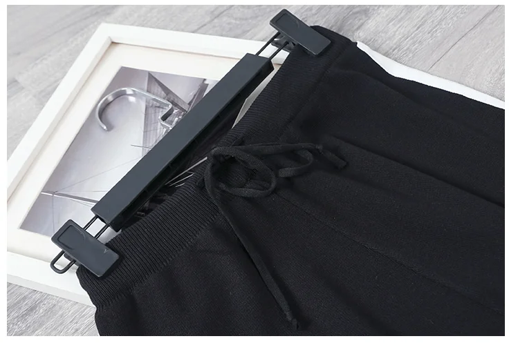 Женский полосатый топик комплект со штанами короткая стильная рубашка с ремнями