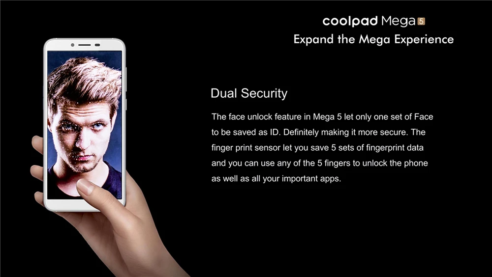 Оригинальный смартфон Coolpad mega 5 MT6739 3 ГБ 32 77 дюйма 18:9 экран Android 8 1 13 МП 3000
