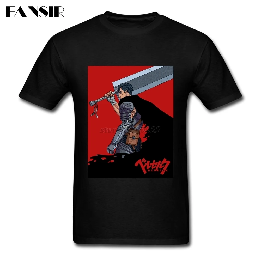 XS 3XL Japanese Anime Berserk 2020 последние футболки для мужчин мужские хлопковые с короткими