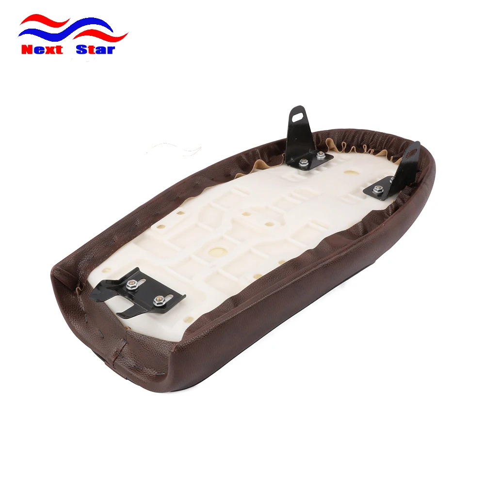 Подушка для сидения на мотоцикле Ретро сиденье пассажирское заднее пиллон