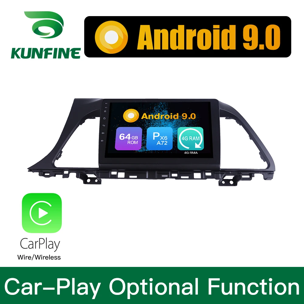Android 9 0 Ram 4G Rom 64G PX6 Cortex A72 автомобильный DVD GPS мультимедийный плеер стерео для Hyundai