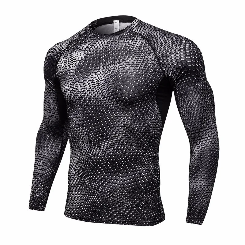 

Yuerlian Compression Running T-Shirt Man Tight Jersey Fitness Sport Suit Gym Running Top Shirt Demix Bodybuilding Sportswear