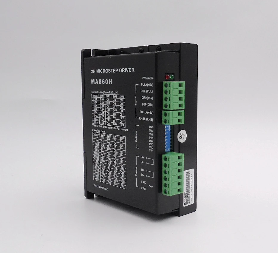MA860H AC18 80V Leadshine 2 фазы цифровой шаговый привод соответствия NEMA 23/34/42 двигатель