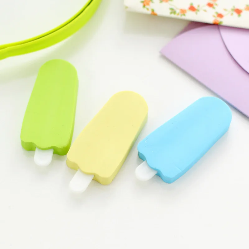 1 шт. ластик для мороженого студентов студентов|ice cream eraser|eraser ice creamkawaii eraser |