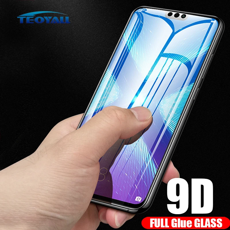 TeoYall 9D 9H полное закаленное стекло для Huawei honor 8X Max стеклянная пленка 7X 6X 7A Pro 9N 9i Play