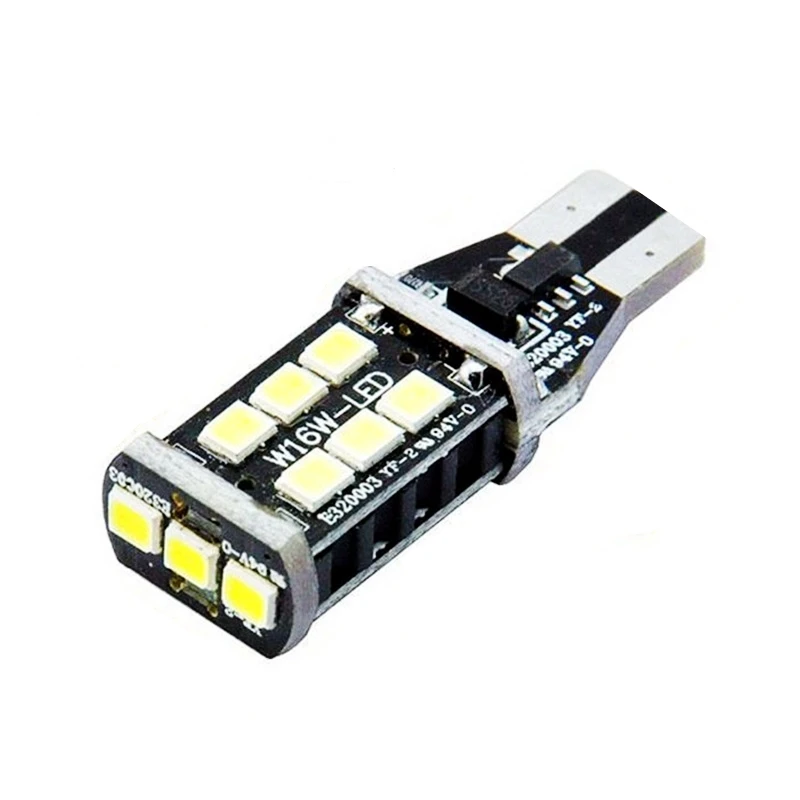 2шт T15 W16W WY16W супер яркий светодиодный индикатор Заднего направления автомобиля