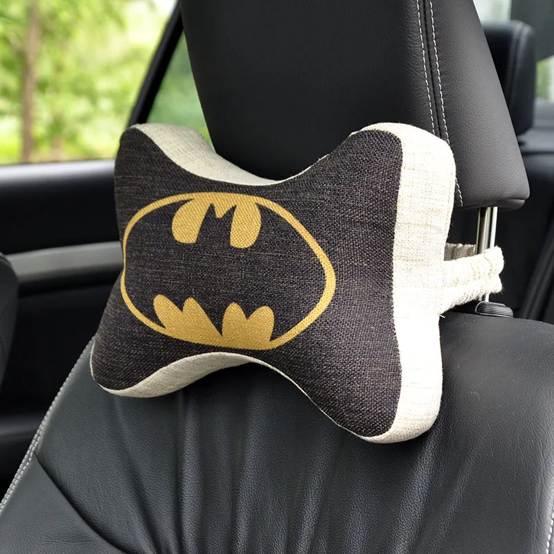 Подголовник автомобиля Железный человек подушка для шеи мультфильм marvel