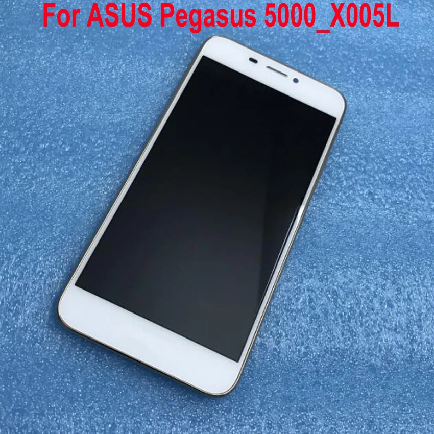 Top Quality For ASUS Pegasus 5000_X005L LCD Display Touch Panel Screen Digitizer Assembly with Frame 5000_X005 Mobile Sensor | Мобильные