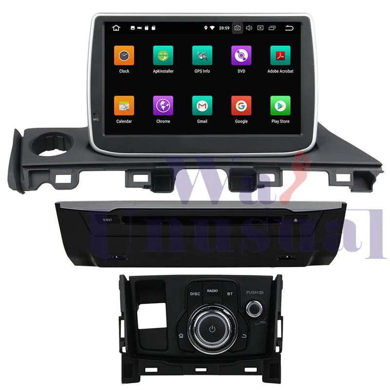 Wanuary Octa Core Android 9 0 Автомобильный GPS навигатор для Mazda 6 Atenza 2017 DVD Авторадио плеер 2 Din