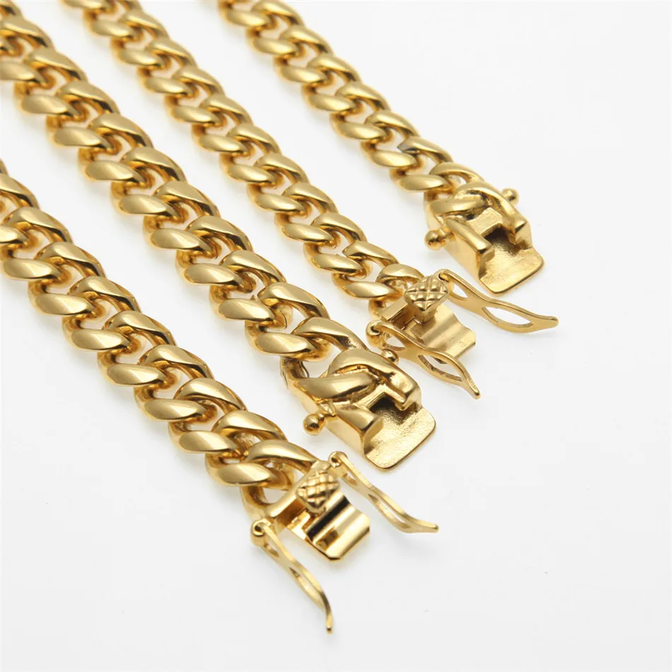 Мужская цепочка из нержавеющей стали 8 мм 10/12/14 мм|silver men|link chainchain stainless steel |