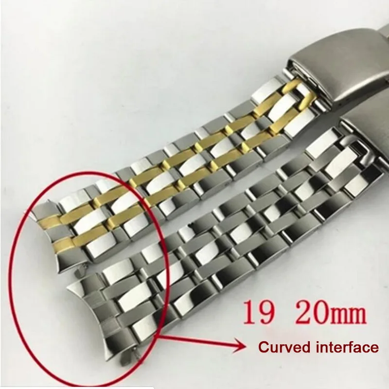 Ремешок для часов Tissot T17/T014/T41/T461/PRC200/T055/T067 ремешок с изогнутым концом 19 мм 20