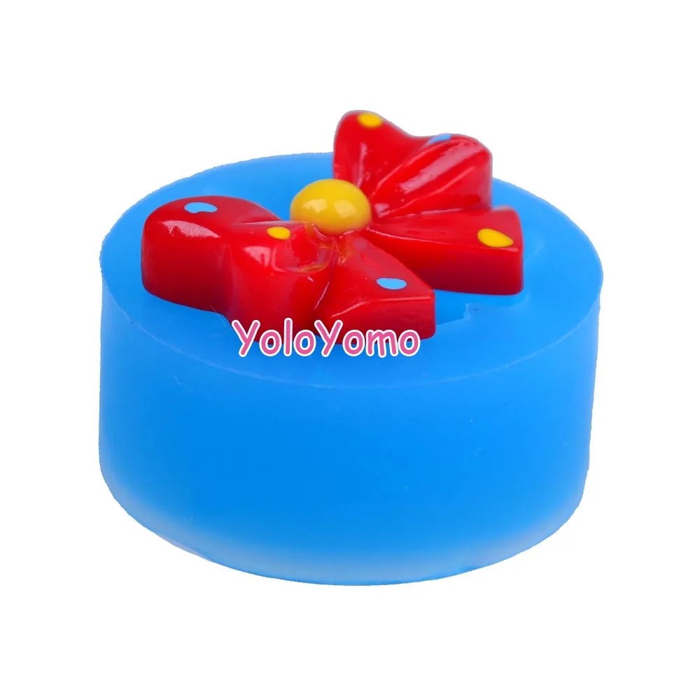 F422YL 19 7 мм силиконовая лента Push Mold-лук Гибкая торта Топпер сахарные помады cookie