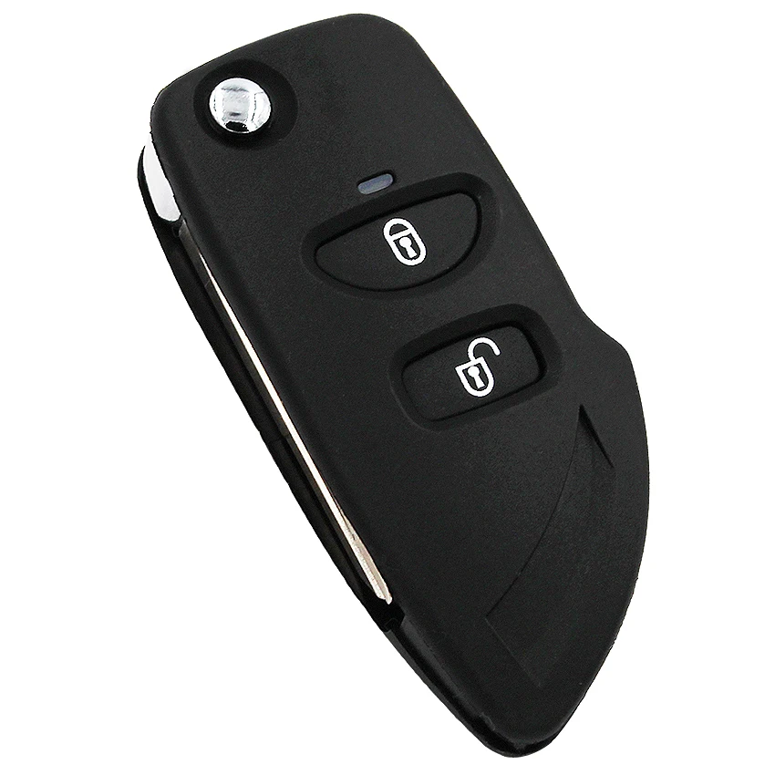 Новая замена 2 + 1/3 кнопка складной откидная оболочка ключа дистанционного
