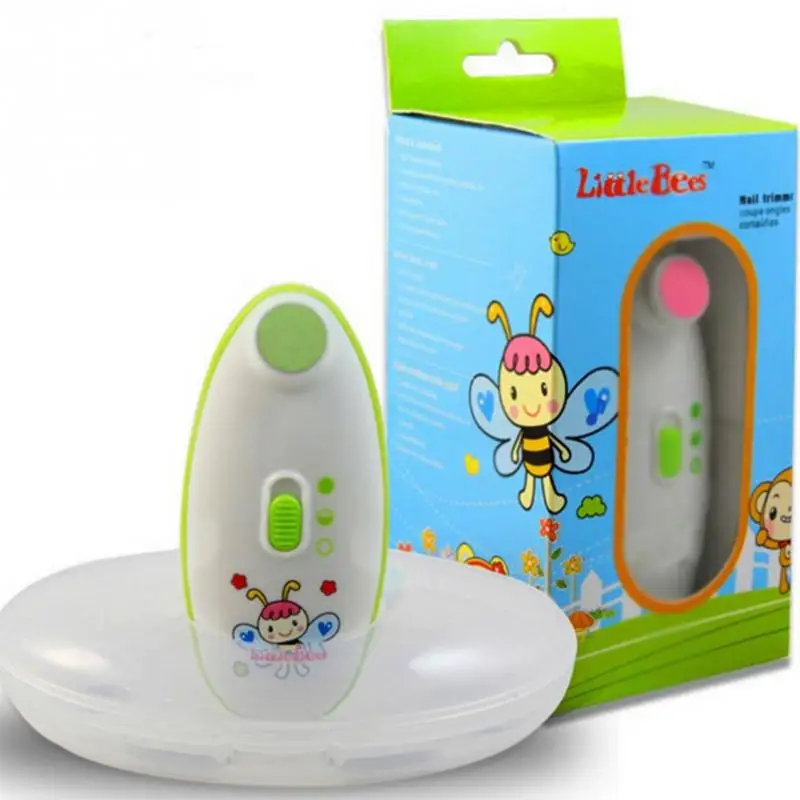 Ребенок кусачки для ногтей Детские Электрический Гвозди триммер безопасной и
