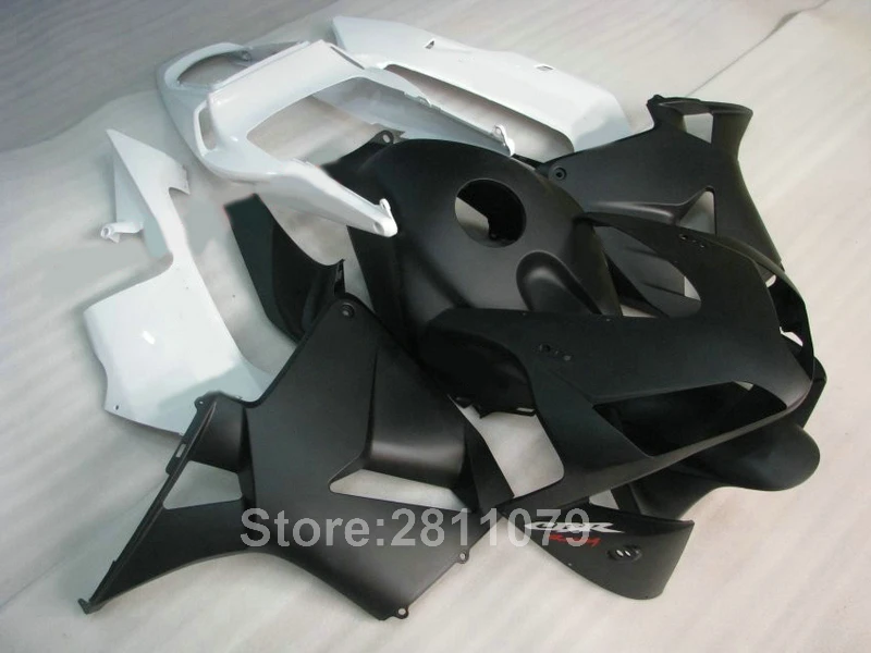 Injection molding ABS plastic fairing kit for Honda CBR600RR 2003 2004 white black bodywork fairings set 03 04 AT69 | Автомобили и