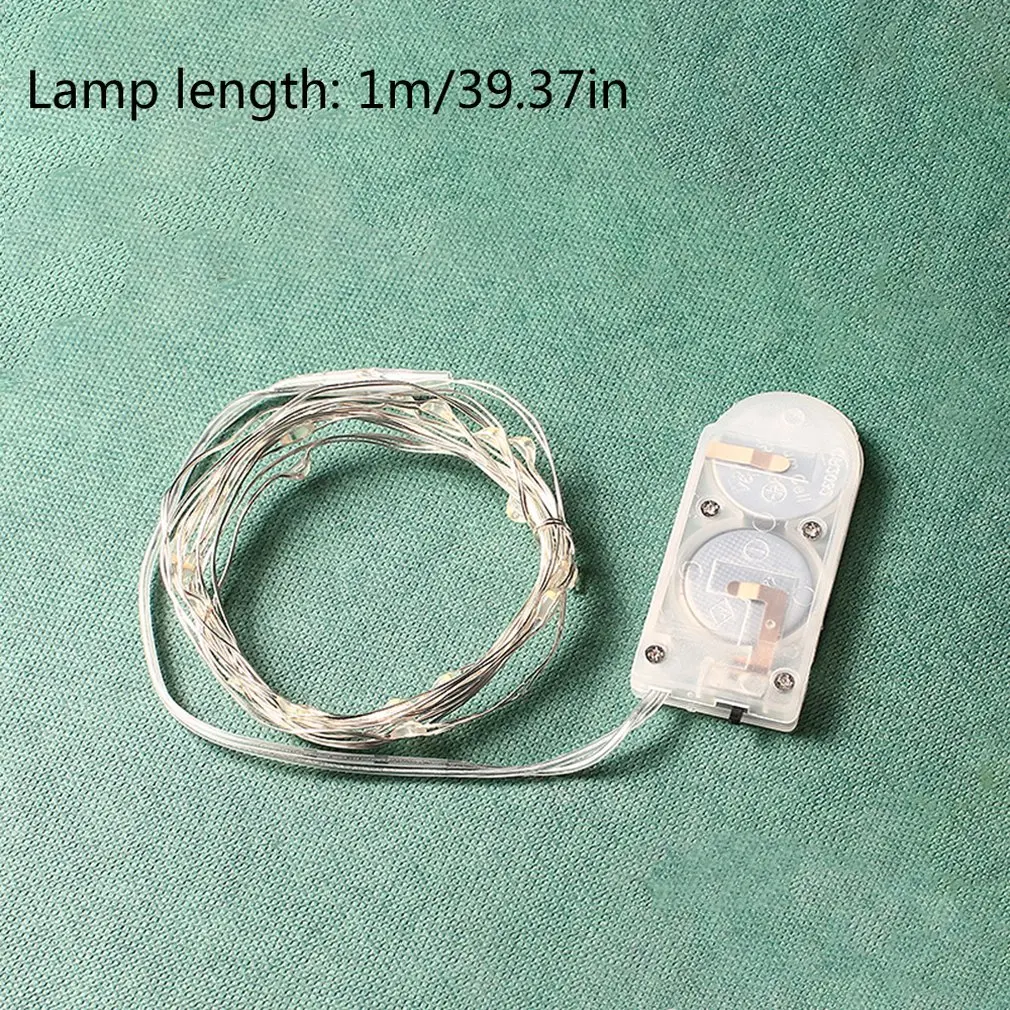 Diy Led перо на батарейках гирлянды светодиодные украшения для рождественской