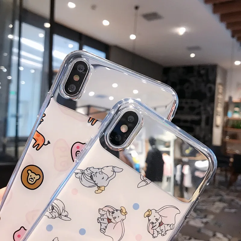 Милый чехол для телефона с рисунком в виде животного iphone xs max xr x 8 plus Чехол