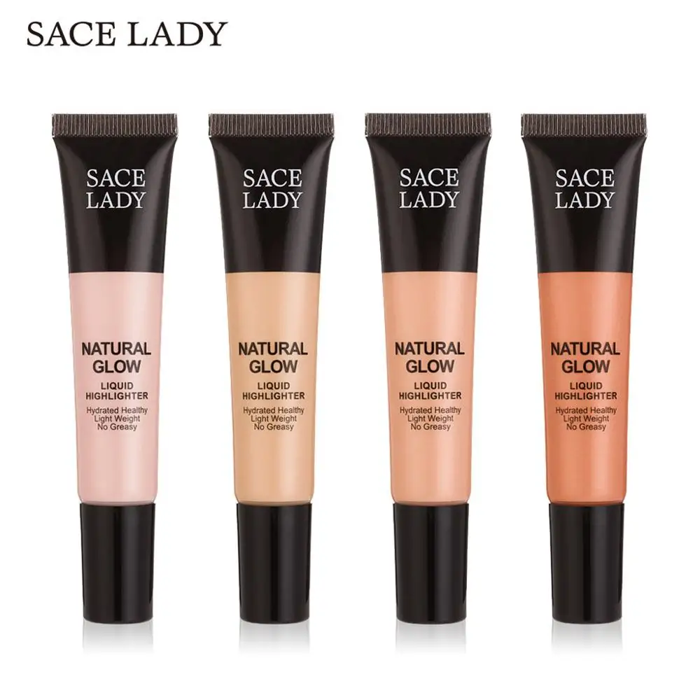 SACE LADY жидкость с высокой яркостью осветляет тон кожи 3 вида цветов хайлайтер