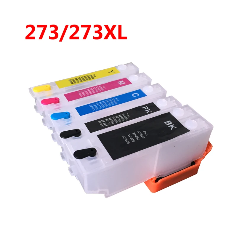 T273 T273XL многоразовый картридж для принтера Epson XP600 XP610 XP625 XP800|ink cartridge|ink cartridge for