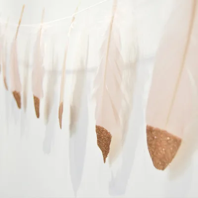 Для оформления свадеб баннер Волшебное перо DIY Свадебные Баннер Свадебный декор