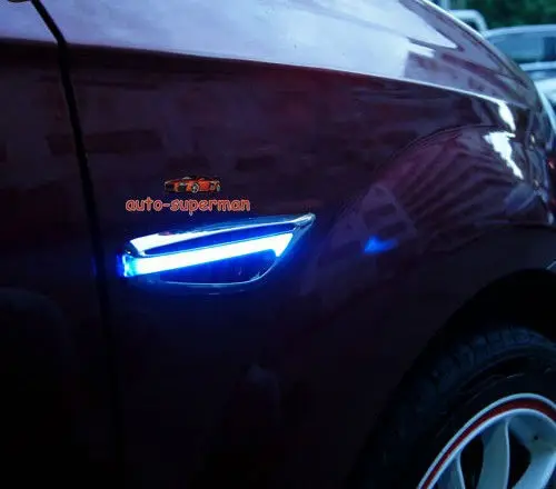 

Side Marker Fender Light Turn Lamp Blue LED