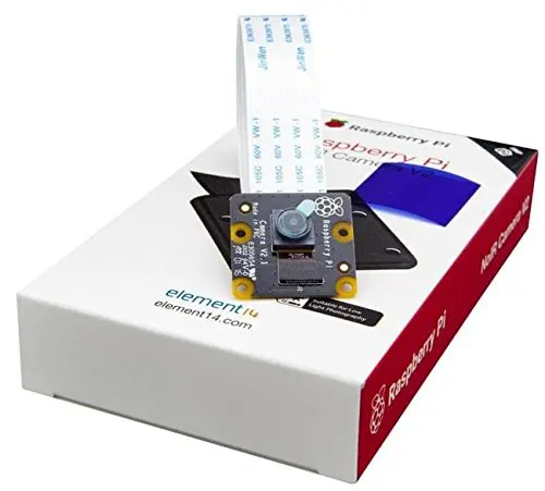 Новейший IMX219 датчик Raspberry Pi официальная Оригинальная Черная Камера v2 / 8