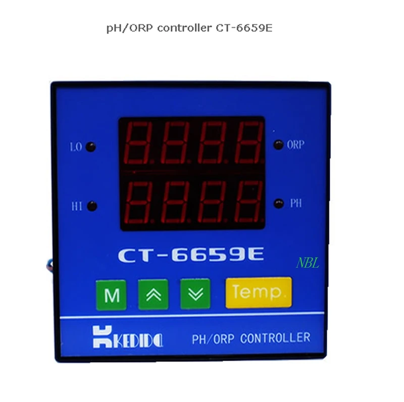 

Kedida Industrial PH/ORP Controller Smart On-line pH orp Value Monitoring Detector Meter With 10M CT1001C PH Sensor Analyzer