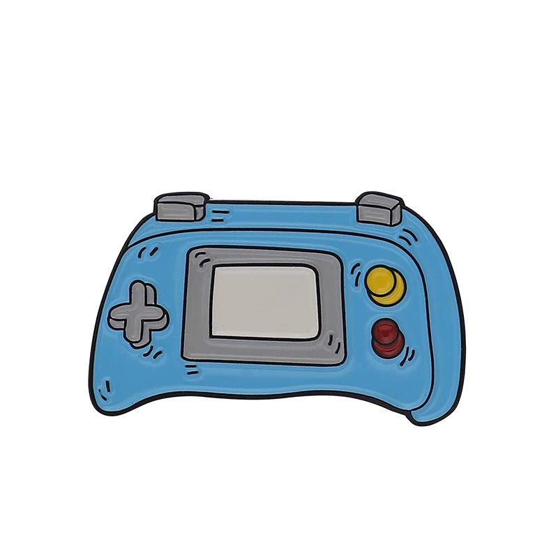 Коллекция игровой машины, брошь для любителей игр, Детская игровая консоль, мягкая эмалированная булавка, значок, модная мультяшная значок, булавка на лацкане - Окраска металла: Style3