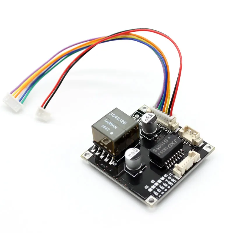 Вход 44 57 в cctv ip камера POE Модуль PCB плата выход DC 12 В для IPC с кабель|Аксессуары CCTV| |
