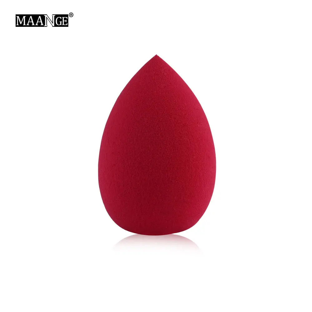 1pcs RoseRed 1-6 шт Косметика спонж для нанесения основы под макияж слоеный больше в воде лицо Контурирование пудрой спонж для нанесения макияжа Наборы инструментов оптом - Цвет: 1pcs RoseRed