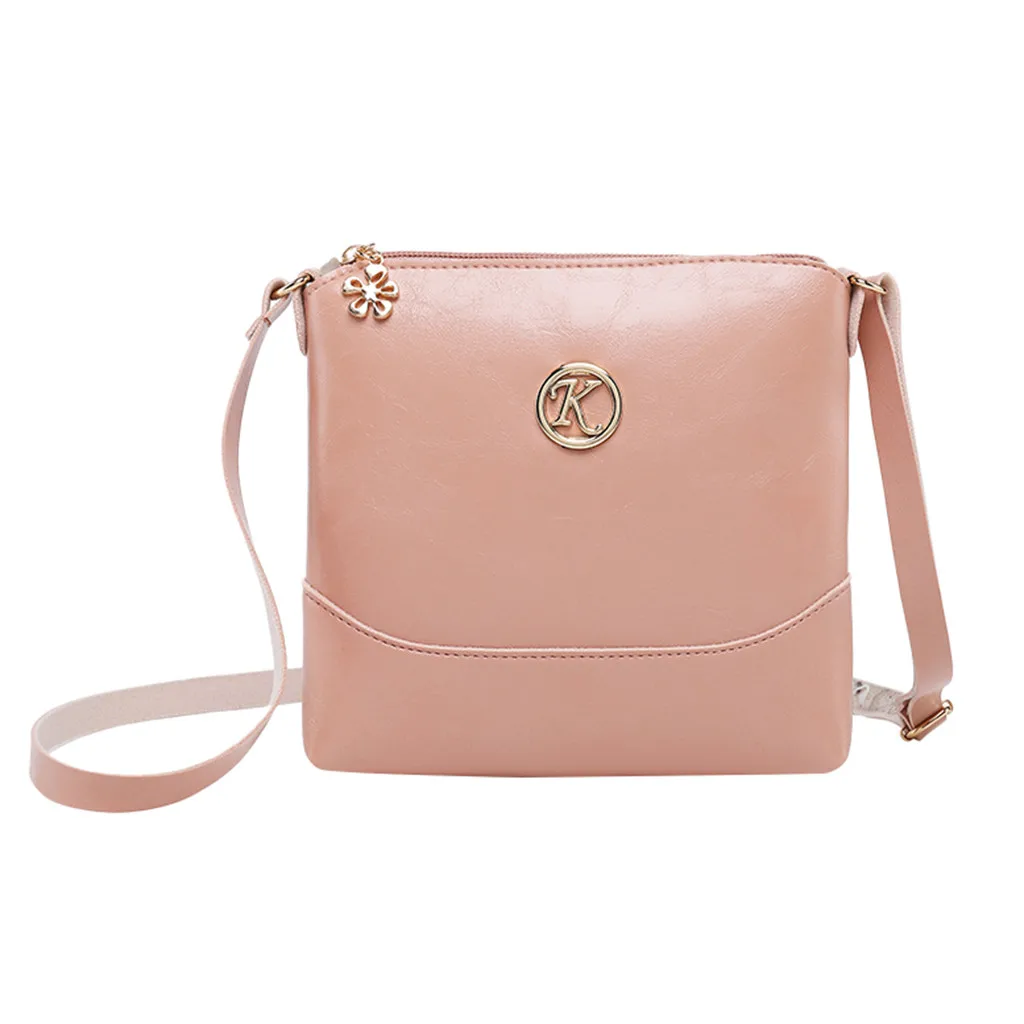 Women Messenger Bag Fashion Solid Color Phone Coin PU Leather Shoulder Cute Wild of the slung small Square bag #2 | Багаж и сумки
