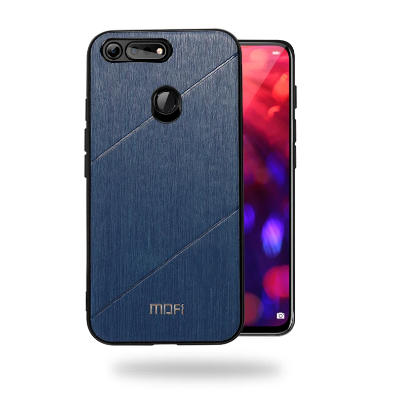blue MOFi чехол для huawei honor view 20, чехол на заднюю панель, защитный чехол для honor v20, чехол coque, бизнес чехол для huawei view 20, чехол - Цвет: blue
