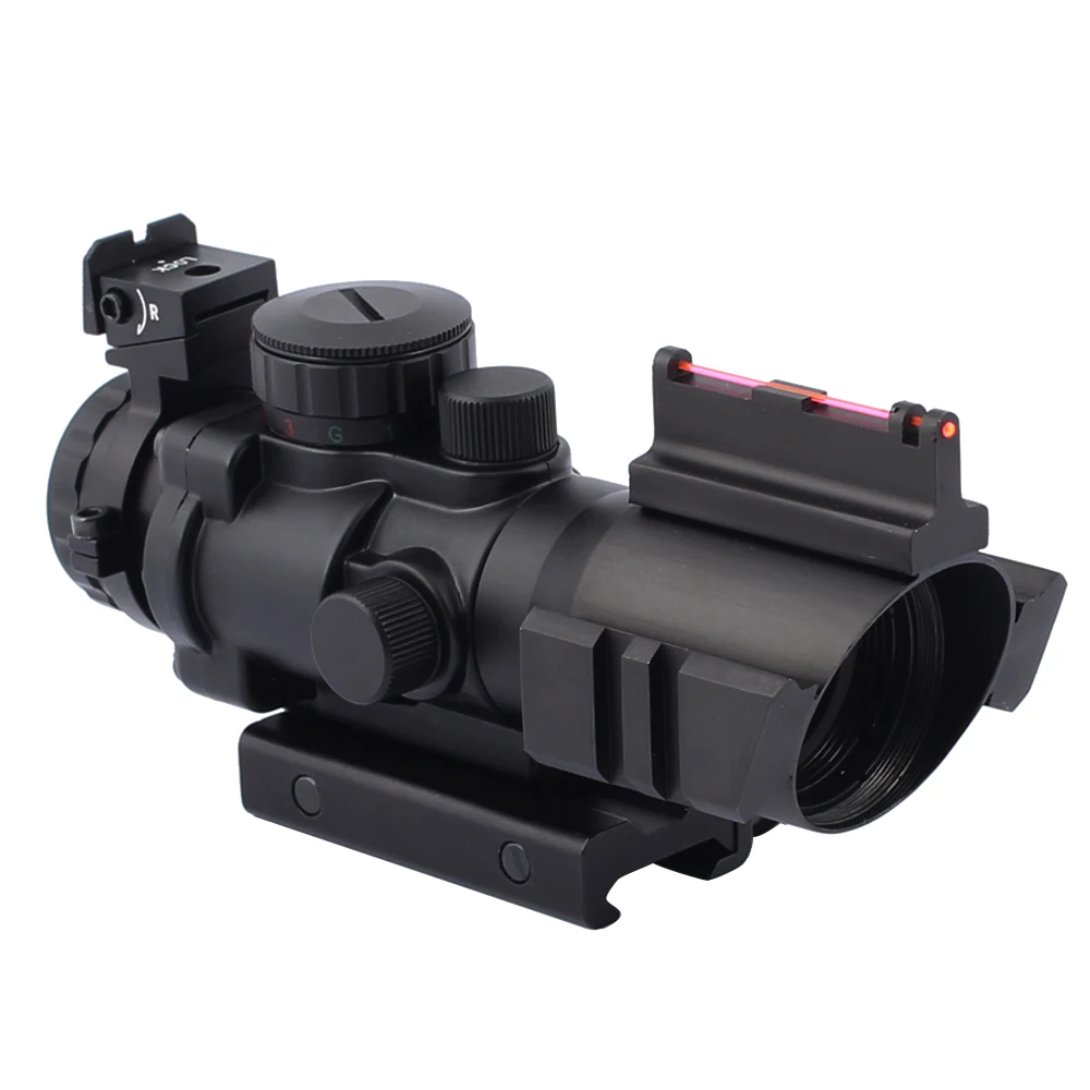 Тактический прицел SPINA OPTICS оптический с ласточкиным хвостом 20 мм 4x32 Acog|Оптические