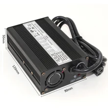 58.4V 3A LiFePO4 Battery charger 16S 48V LiFePO4 battery charger  aluminum