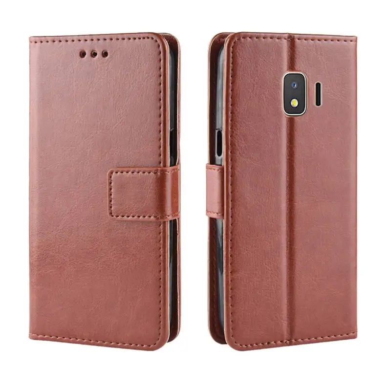 Чехол-книжка для Samsung J2 Core J260F из искусственной кожи Galaxy 2018 J260 J260G SM-J260F/DS SM-J260G |