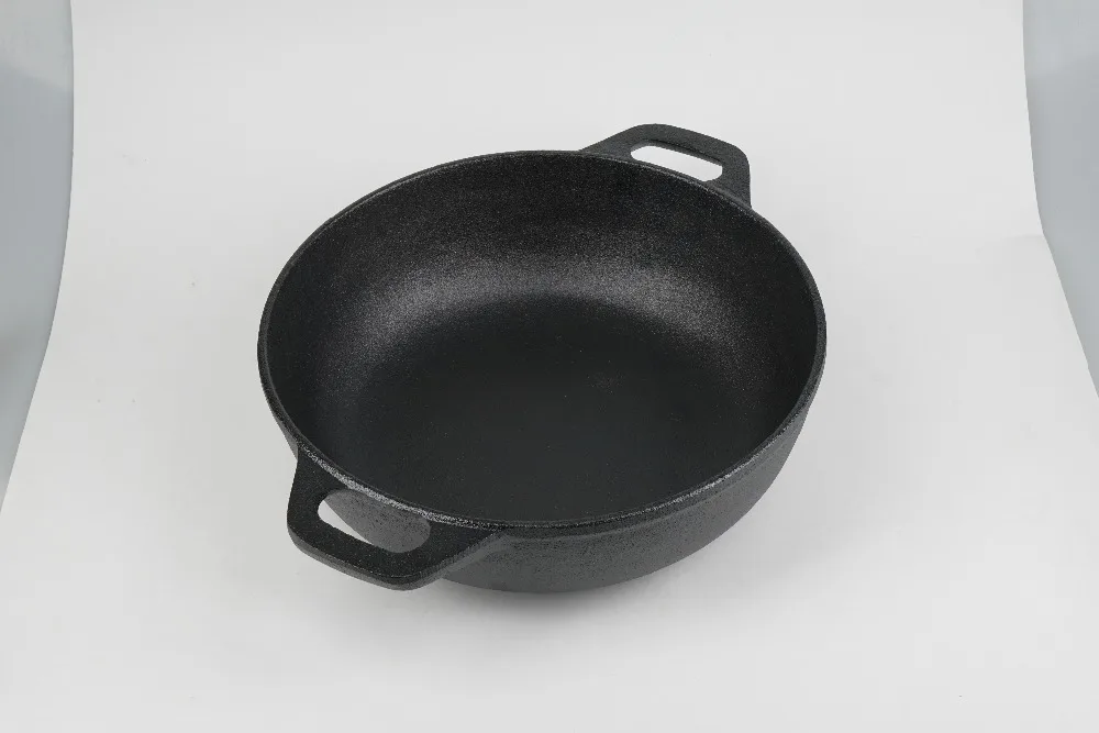 КАЗАН ЧУГУННЫЙ VETTA D 30 Х 8 5см со стеклянной крышкой|frying pan|pan pandiamond frying pan |