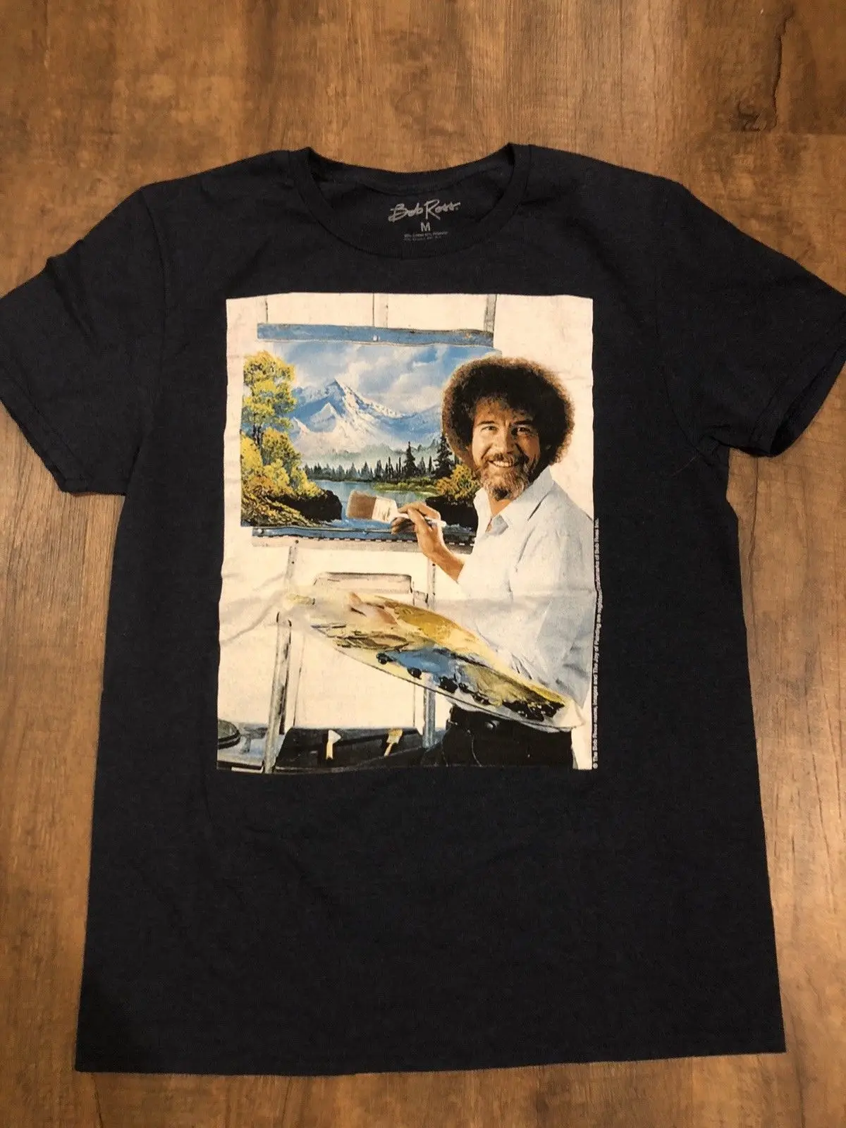 Футболка Bob Ross со скидкой хит продаж новая футболка топ бесплатная доставка