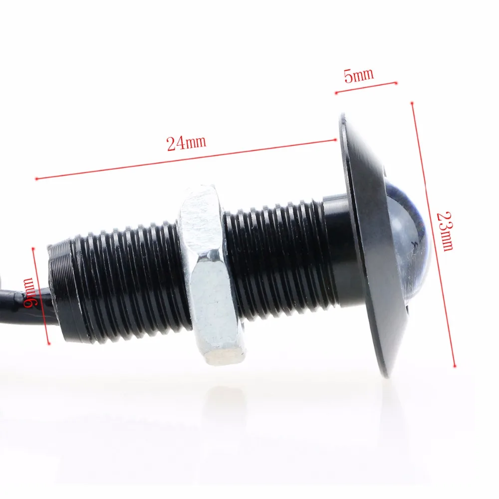 Автомобильные светодиодные дневные ходовые огни GEETANS 4 шт. ультратонкие 2 3 см 12 В