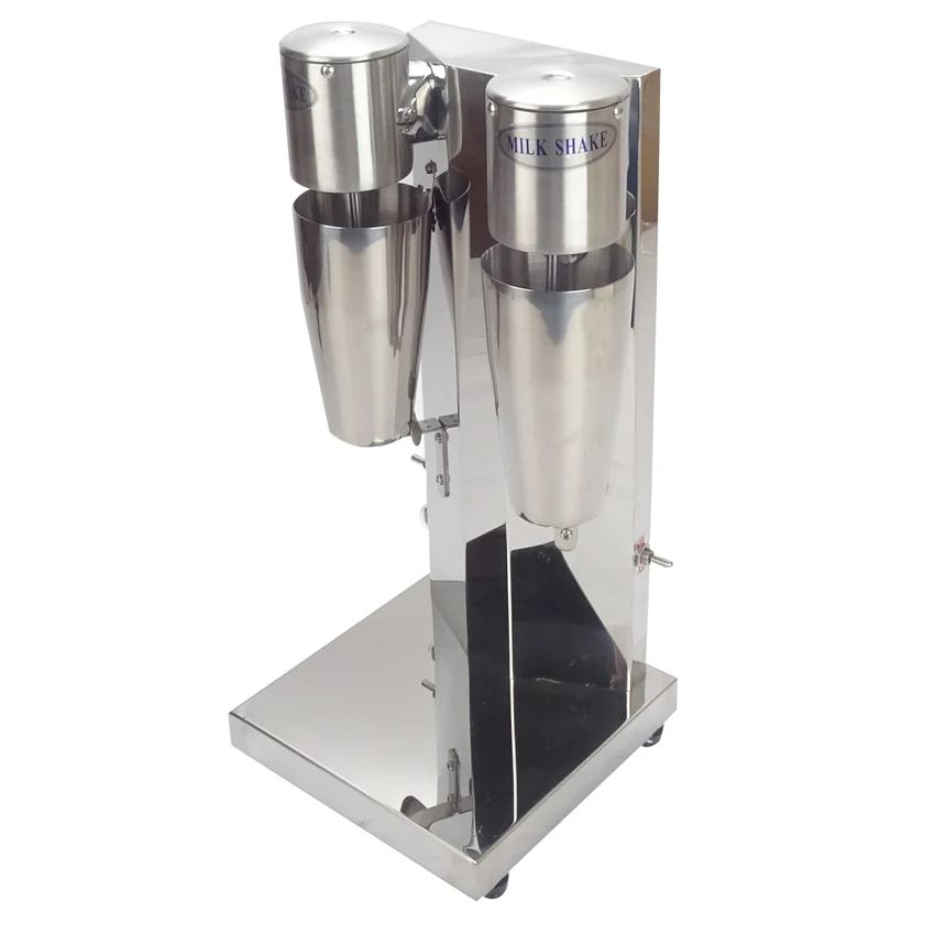 1 шт. коммерческая машина для молочного коктейля из нержавеющей стали с двойной