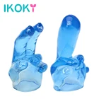 Колпачок IKOKY AV для стимуляции клитора, аксессуары для вибраторов, для взрослых, интимные игрушки для женщин G, для стимуляции точки G