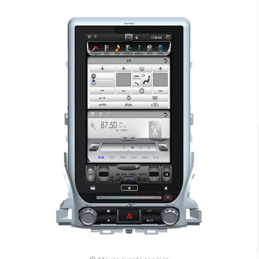 Asvegen 13,6 ''вертикальный Tesla ips экран Android 7,1 автомобильный DVD gps Навигатор Радио для Toyota Land Cruiser Plus
