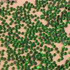 ZOTOONE HotFix зеленые Стразы с плоской задней поверхностью для ногтей, скрапбукинги, хрустальные камни для одежды, украшения, аппликация из страз E