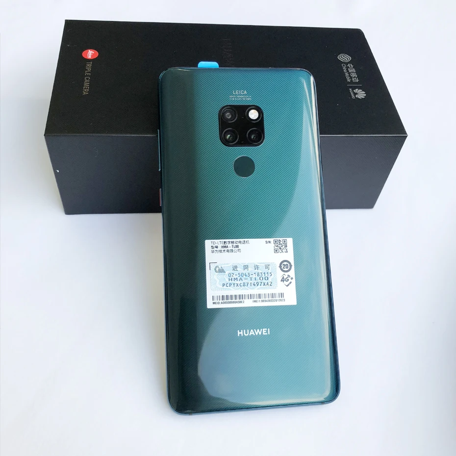 Huawei Mate 20 глобальная версия 6 ГБ 128 Гб Смартфон NFC Android 9 0 Kirin 980 53 дюймов 3 задняя