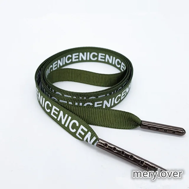 Горячая распродажа 10 мм печатные буквы NICE Grosgrain декоративные кроссовки со