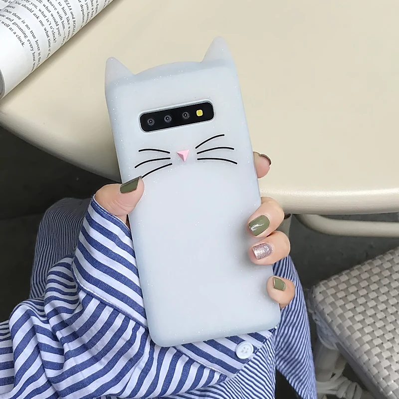 YHBBCASES чехлы для телефонов с рисунками из мультфильмов Samsung Galaxy S8 S9 S10 Plus шикарный