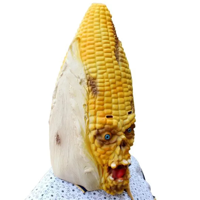 Бесплатная доставка шуточная Маскарадная маска для вечеринок в виде кукурузы